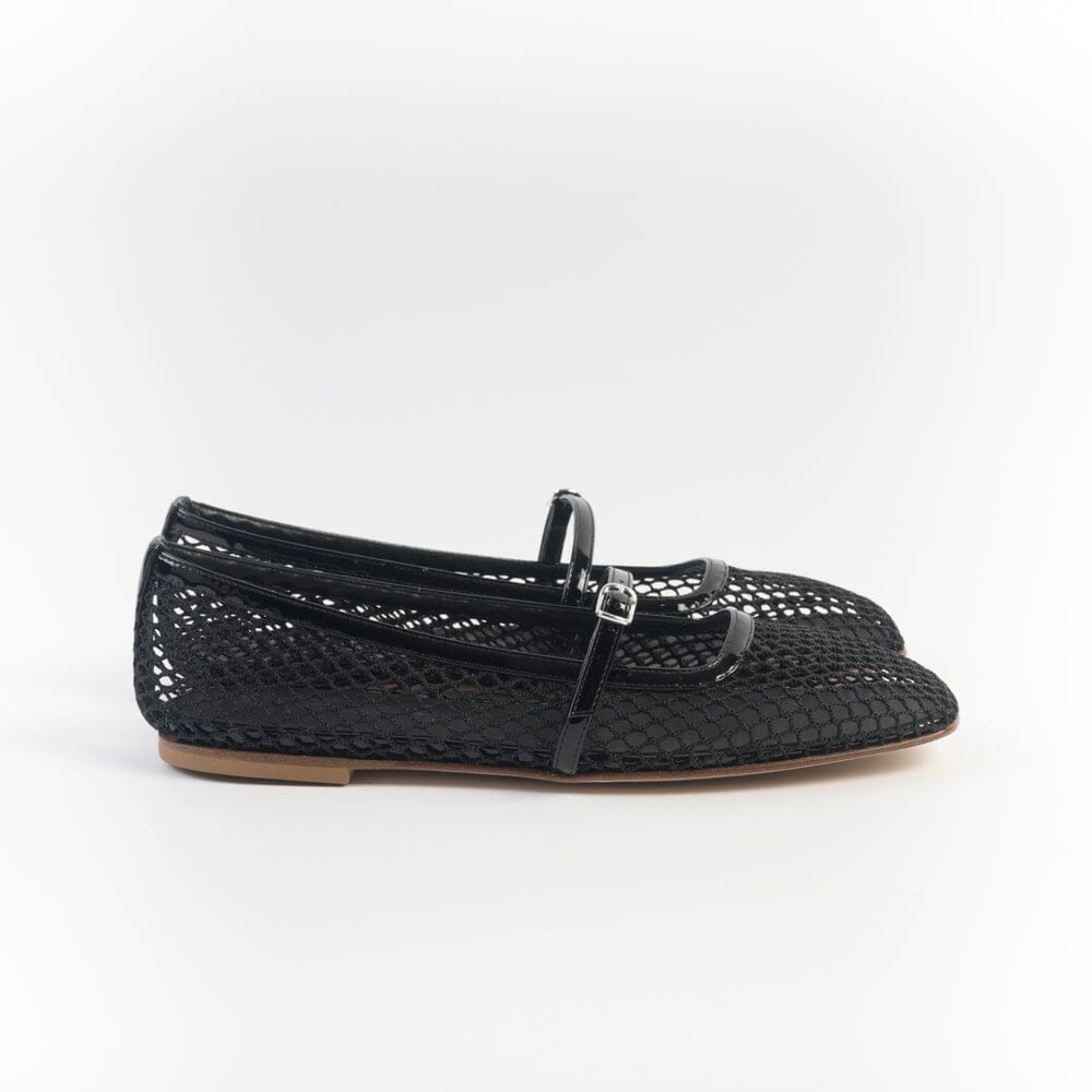 CHEVILLE - Mary Jane - PAM - Traforato Nero Scarpe Donna CHEVILLE