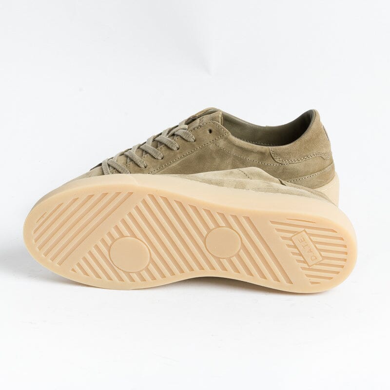 DATE - Sneakers - Sonica - Mono Verde Army Scarpe Uomo DATE