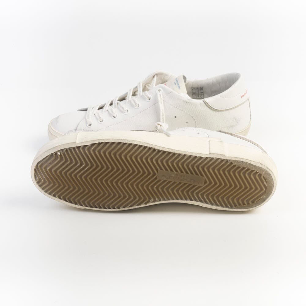 PHILIPPE MODEL - Sneakers - PRLU FG01 - Bianco Scarpe Uomo Philippe Model Paris