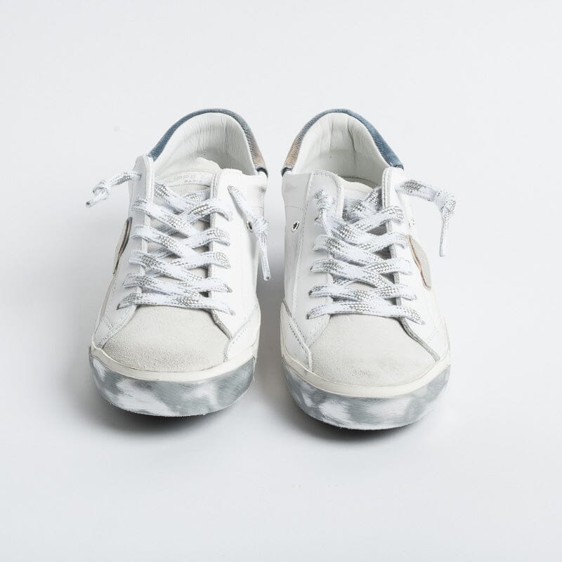 PHILIPPE MODEL - Sneakers PRLD XE03 - ParisX - Bianco Argento Scarpe Donna Philippe Model Paris