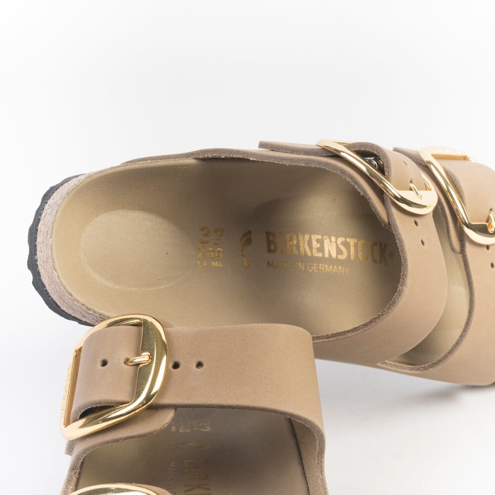 BIRKENSTOCK - Sandali bassi 1030395 - Tabacco marrone Big buckle Scarpe Donna BIRKENSTOCK