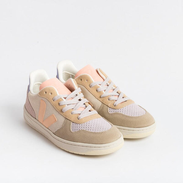 VEJA - V-10 VX0302908 - Beige Pink Peach Women's Shoes VEJA - Women's Collection