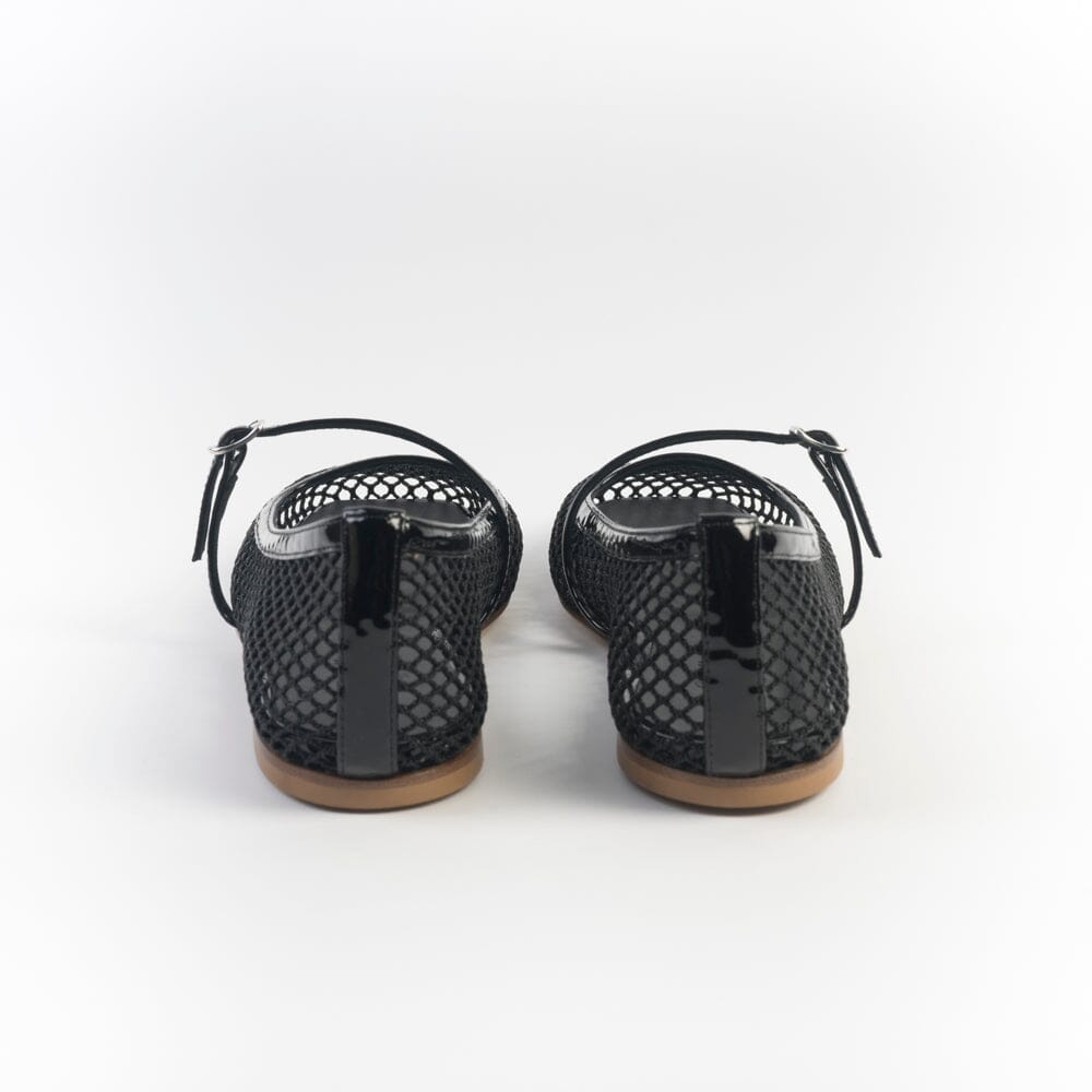 CHEVILLE - Mary Jane - PAM - Traforato Nero Scarpe Donna CHEVILLE