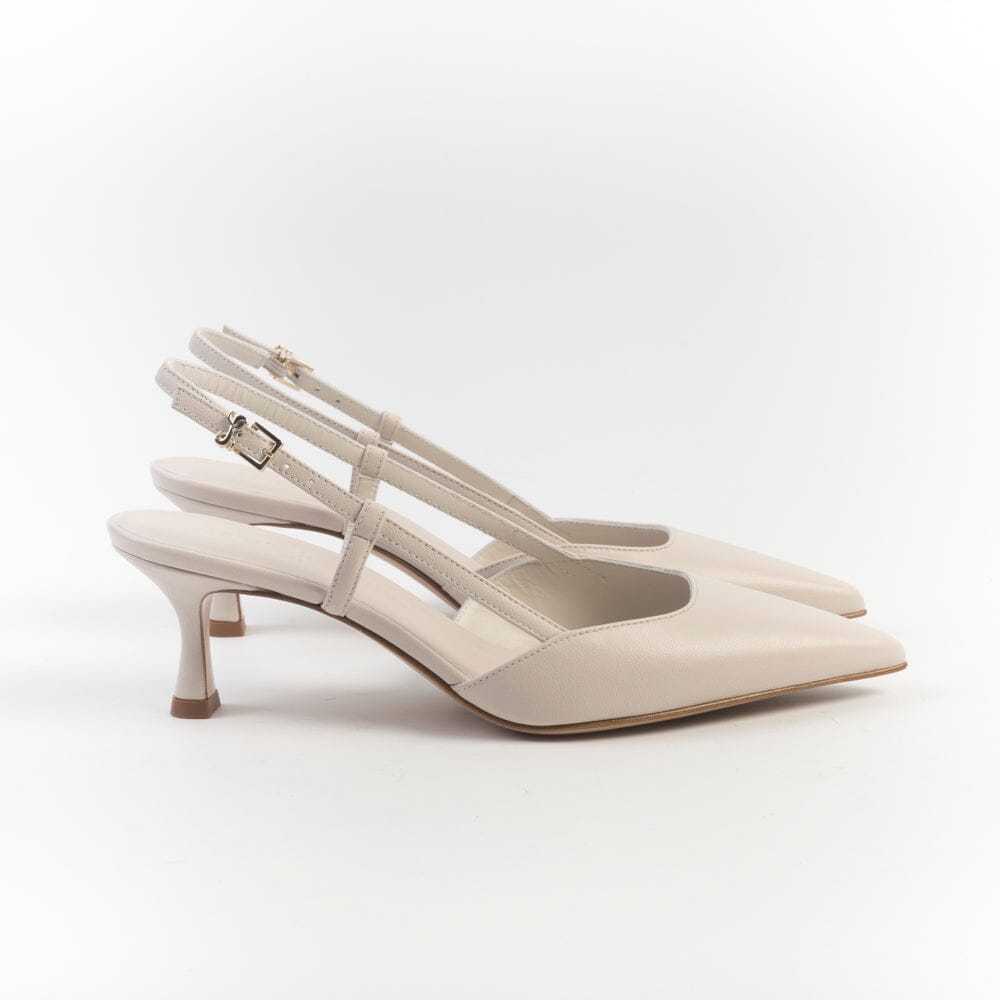 SERGIO LEVANTESI - Sling Back - ELSA - Corda Avorio Scarpe Donna SERGIO LEVANTESI