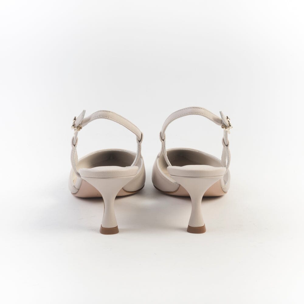 SERGIO LEVANTESI - Sling Back - ELSA - Corda Avorio Scarpe Donna SERGIO LEVANTESI