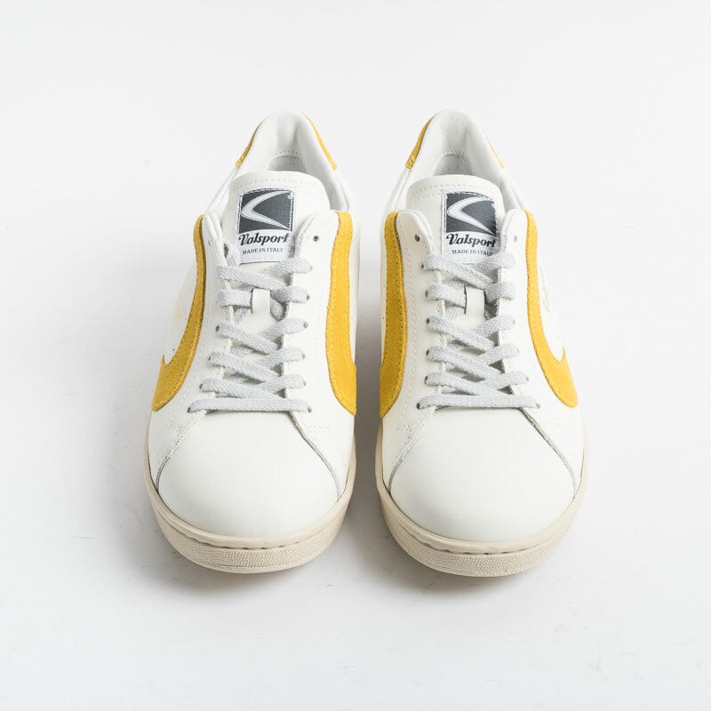 VALSPORT 1920 - Tournament VT2290M- Bianco Giallo Soleil Scarpe Uomo VALSPORT 1920
