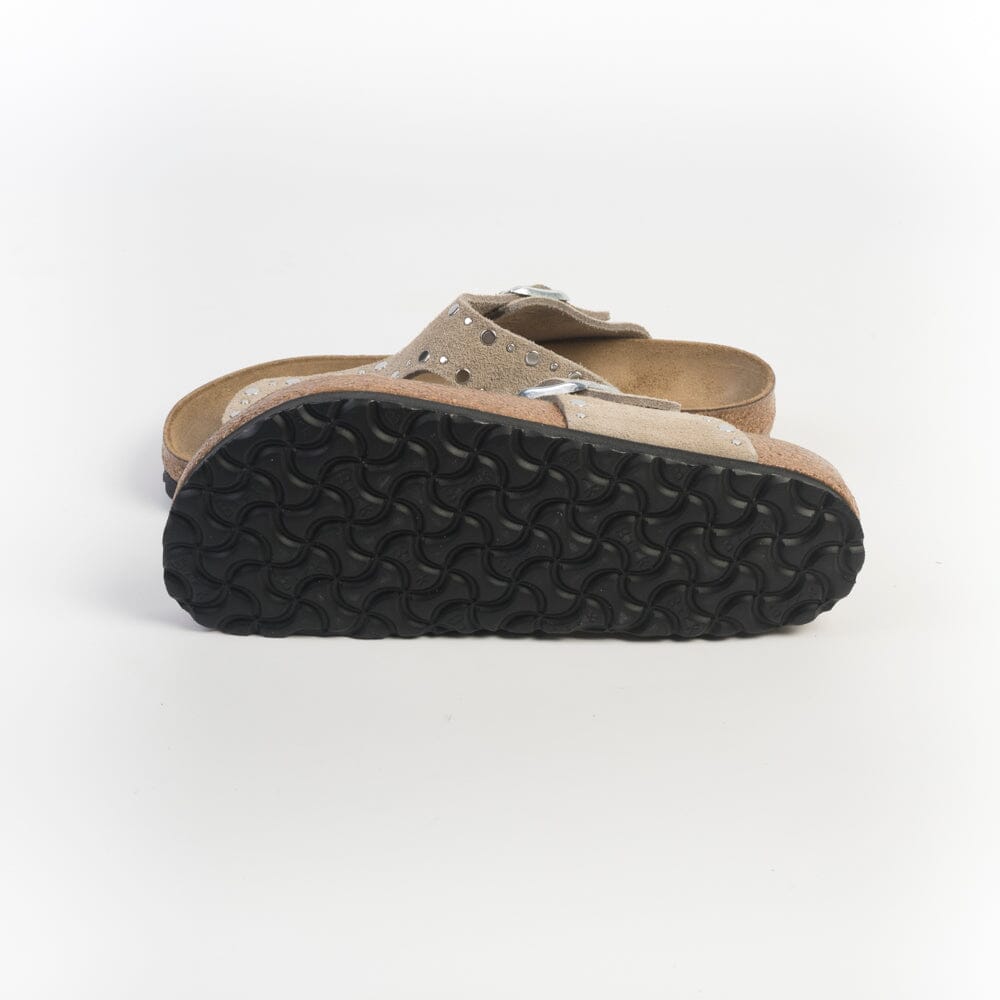 BIRKENSTOCK - Sandali bassi Infradito - 1029388 - Gizeh Taupe Rivet Scarpe Donna BIRKENSTOCK