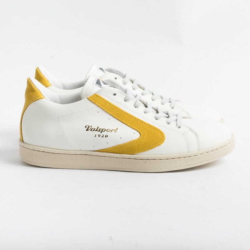 VALSPORT 1920 - Tournament VT2290M- Bianco Giallo Soleil Scarpe Uomo VALSPORT 1920