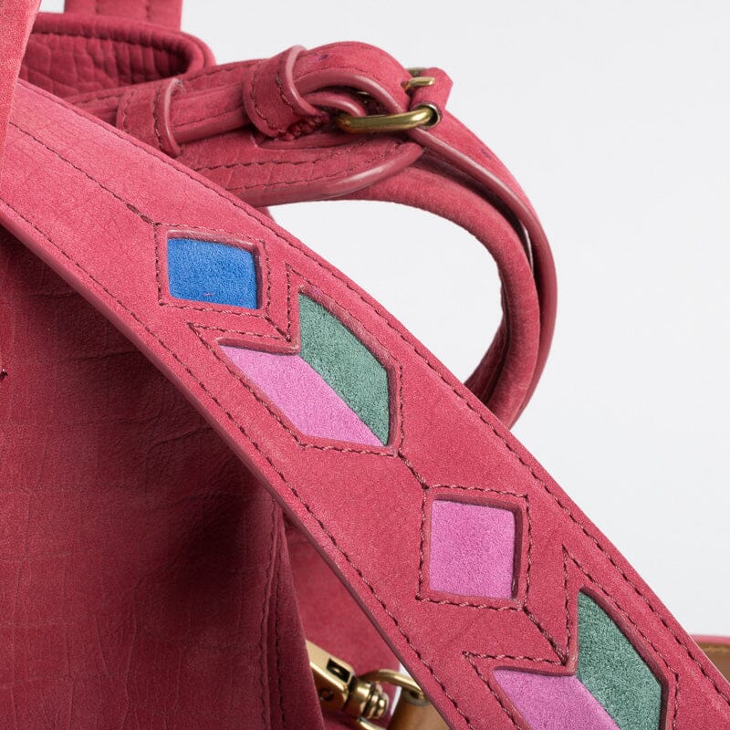 JÉRÔMEE DREYFUSS - Billy S - Croco Framboise Borse Jerome Dreyfuss