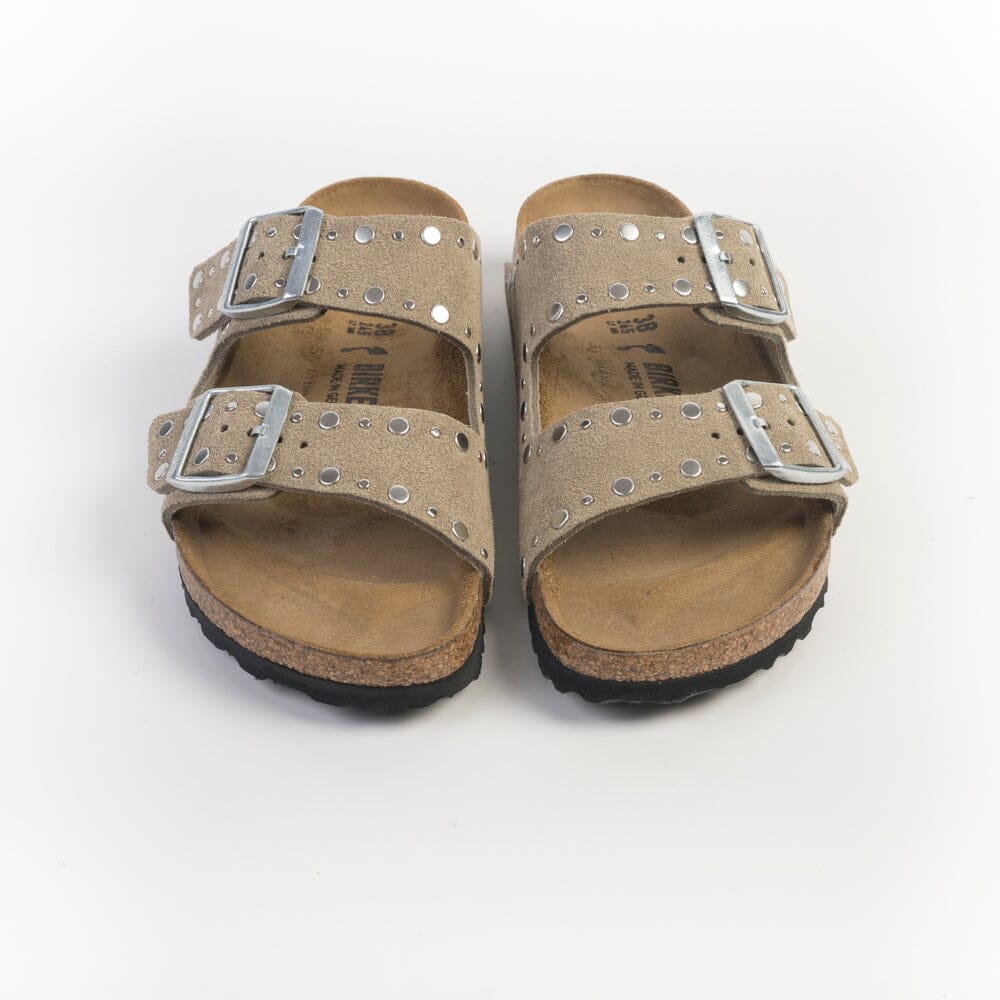 BIRKENSTOCK - Sandali bassi Arizona- 1029390 - Rivet Taupe Scarpe Donna BIRKENSTOCK