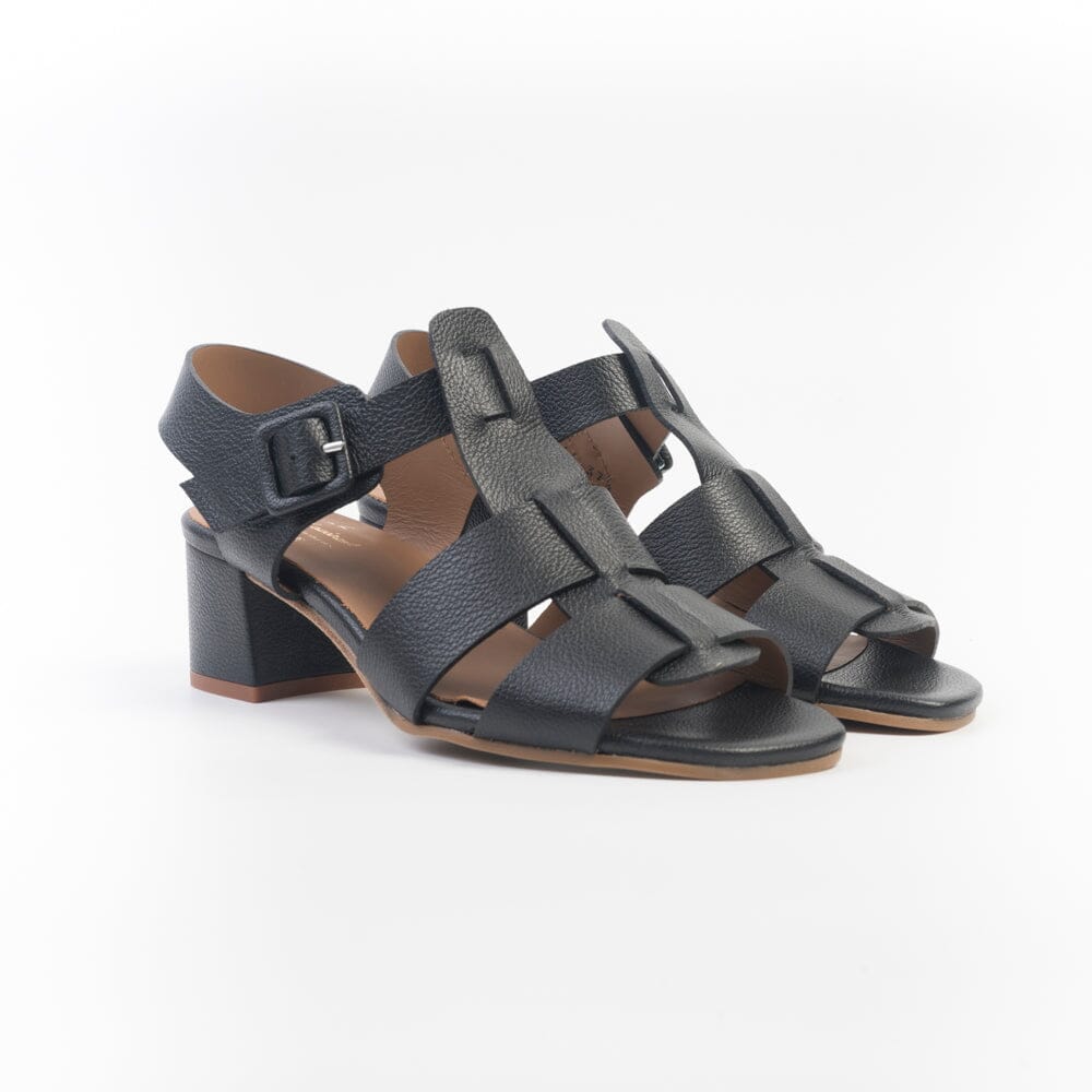 JUAN LACARCEL - Sandali con Tacco - X2544 - Santa Cruz - Nero Scarpe Donna JUAN LACARCEL - Collezione Donna