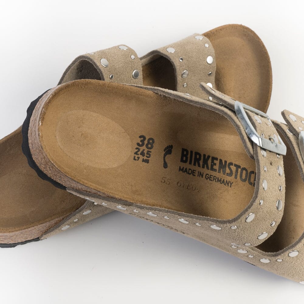 BIRKENSTOCK - Sandali bassi Arizona- 1029390 - Rivet Taupe Scarpe Donna BIRKENSTOCK