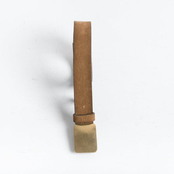 PUNTO VITA - Belt PV2259 - Suede Leather Square Women's Accessories PUNTO VITA