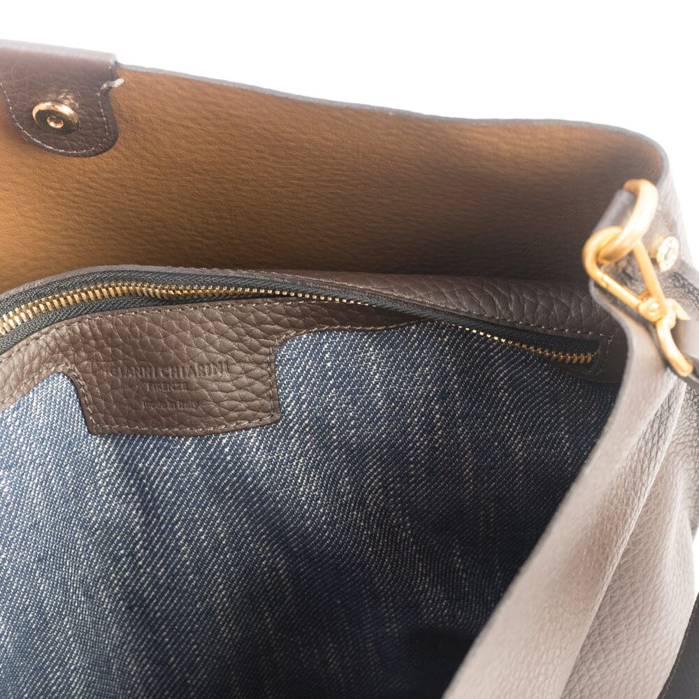 Gianni Chiarini - Borsa a mano - BS 11833 - ARETHA - Espresso castoro Borse Gianni Chiarini
