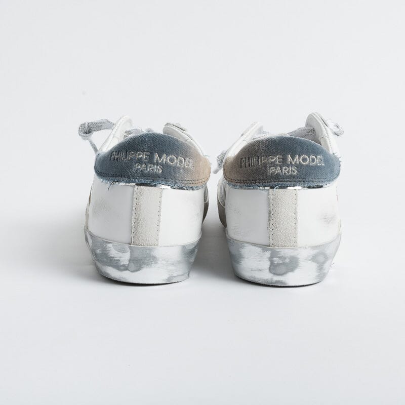 PHILIPPE MODEL - Sneakers PRLD XE03 - ParisX - Bianco Argento Scarpe Donna Philippe Model Paris