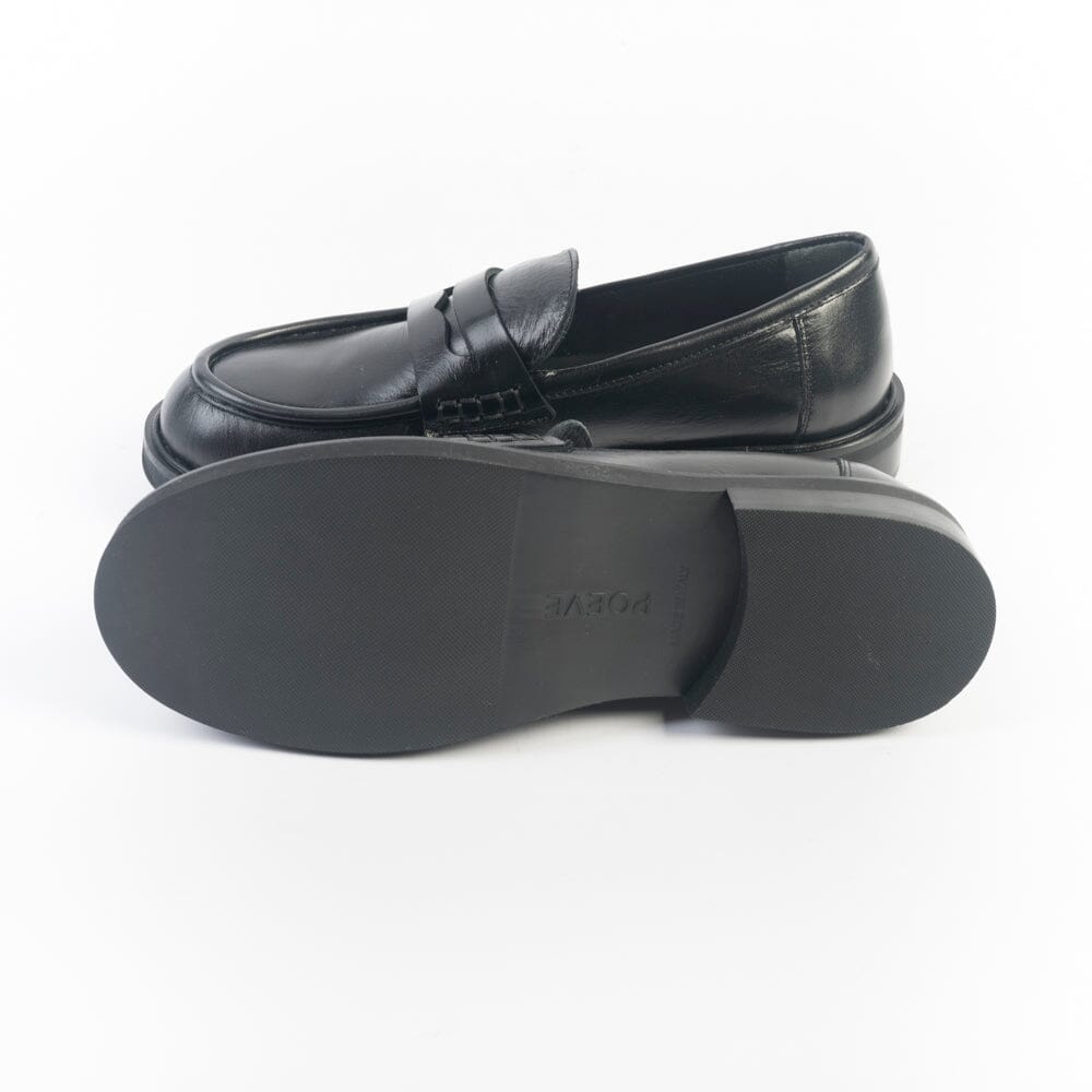 POEVE - Mocassino - JPG39 - Pathos - Nero Scarpe Donna POESIE VENEZIANE