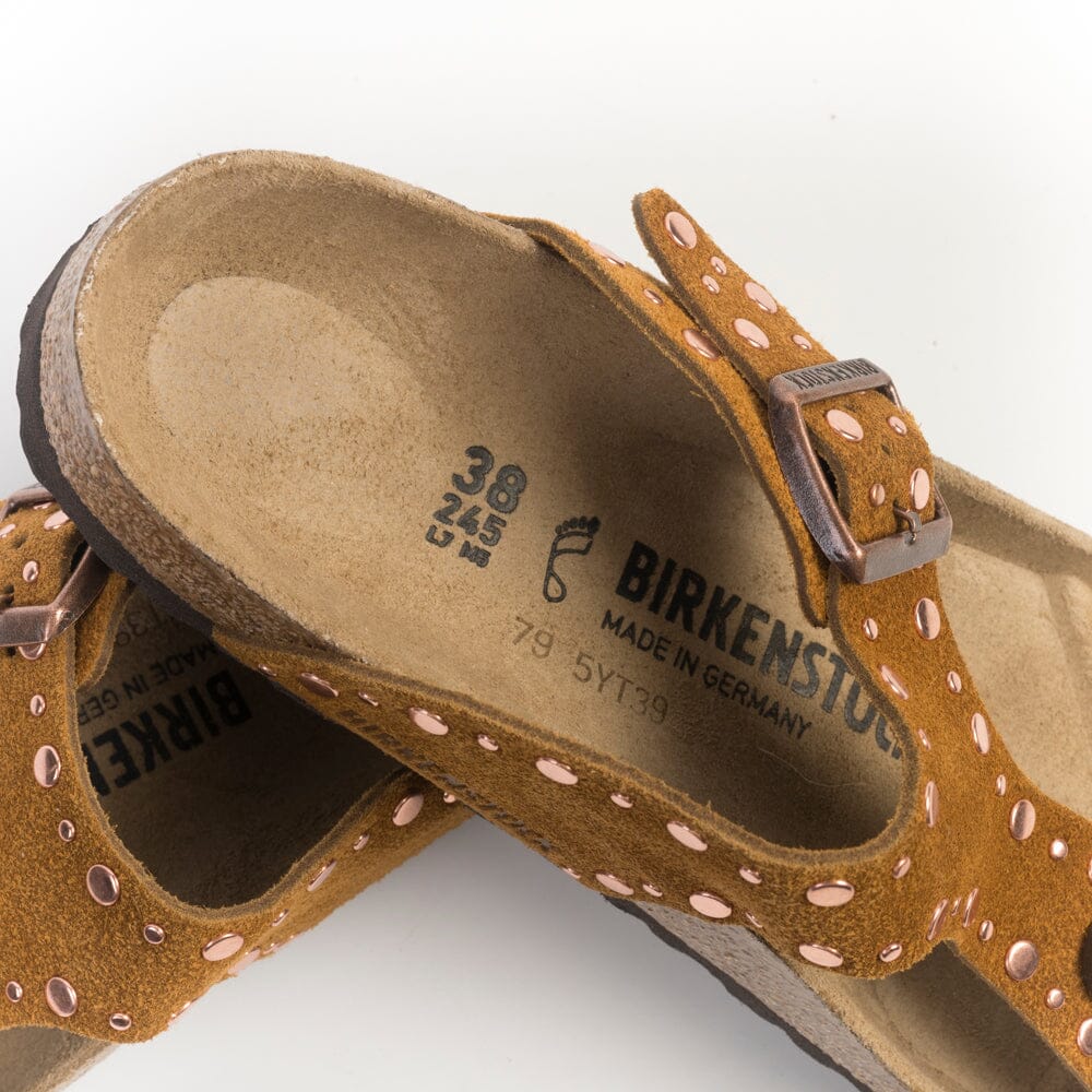 BIRKENSTOCK - Sandali bassi Infradito - 1031649 - Gizeh Mink Rivet Scarpe Donna BIRKENSTOCK