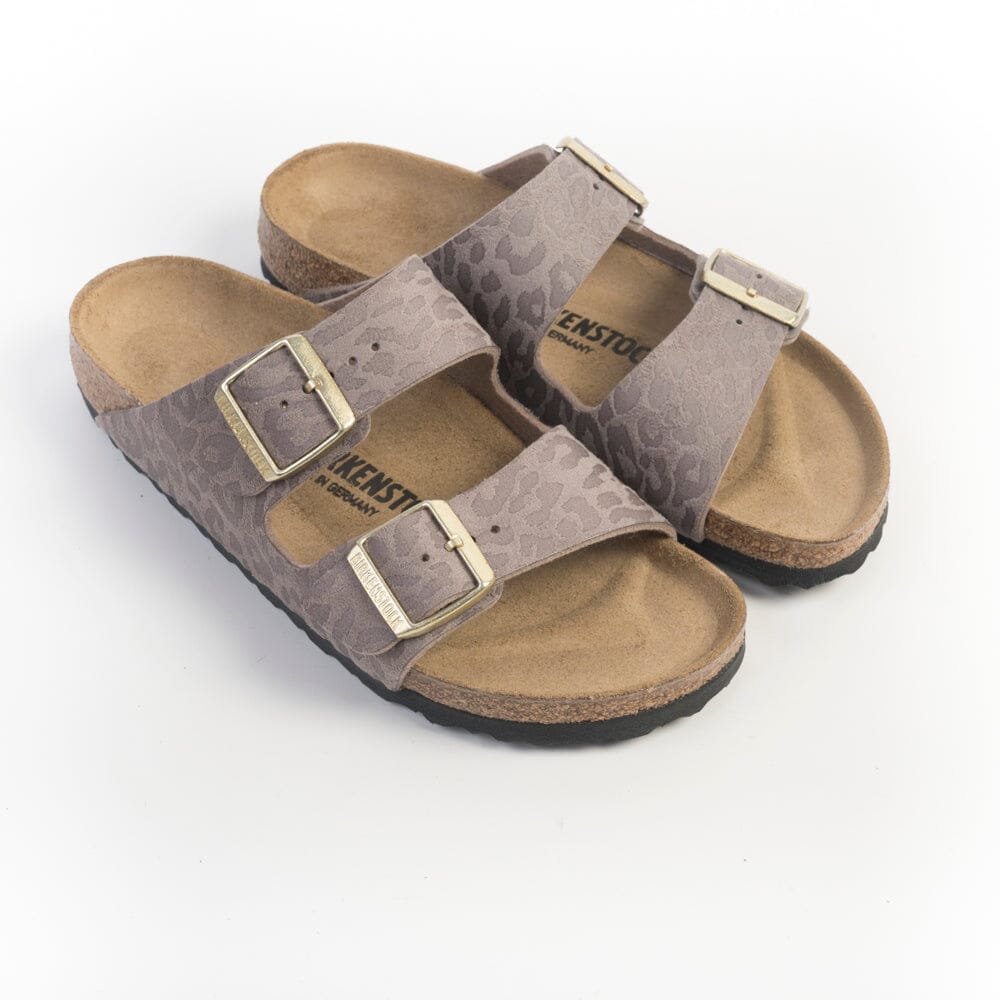 BIRKENSTOCK - Sandali bassi Arizona- 1031941 - Leo Grey Taupe Scarpe Donna BIRKENSTOCK