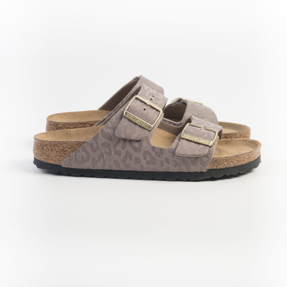 BIRKENSTOCK - Sandali bassi Arizona- 1031941 - Leo Grey Taupe Scarpe Donna BIRKENSTOCK