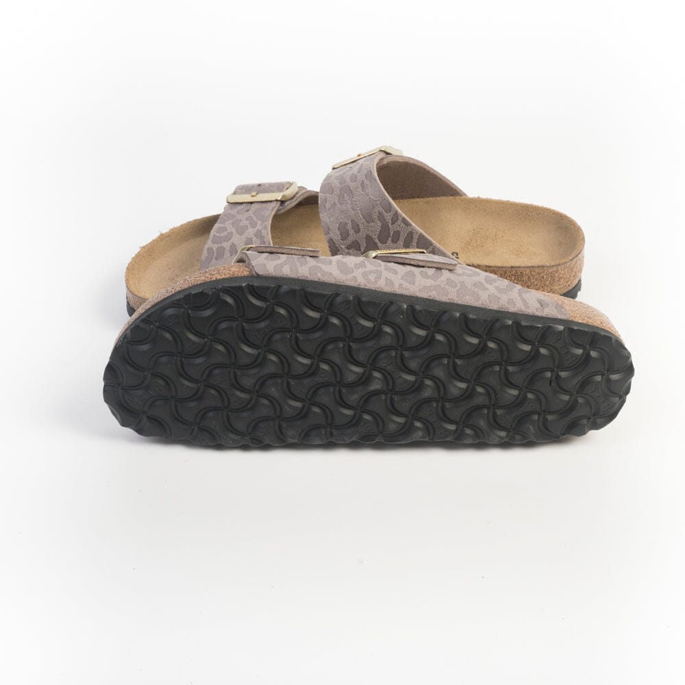 BIRKENSTOCK - Sandali bassi Arizona- 1031941 - Leo Grey Taupe Scarpe Donna BIRKENSTOCK