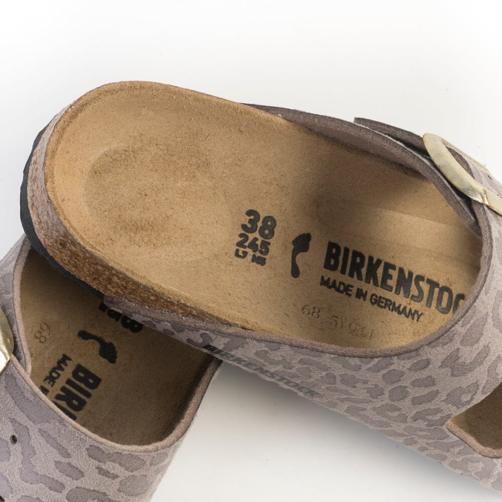 BIRKENSTOCK - Sandali bassi Arizona- 1031941 - Leo Grey Taupe Scarpe Donna BIRKENSTOCK