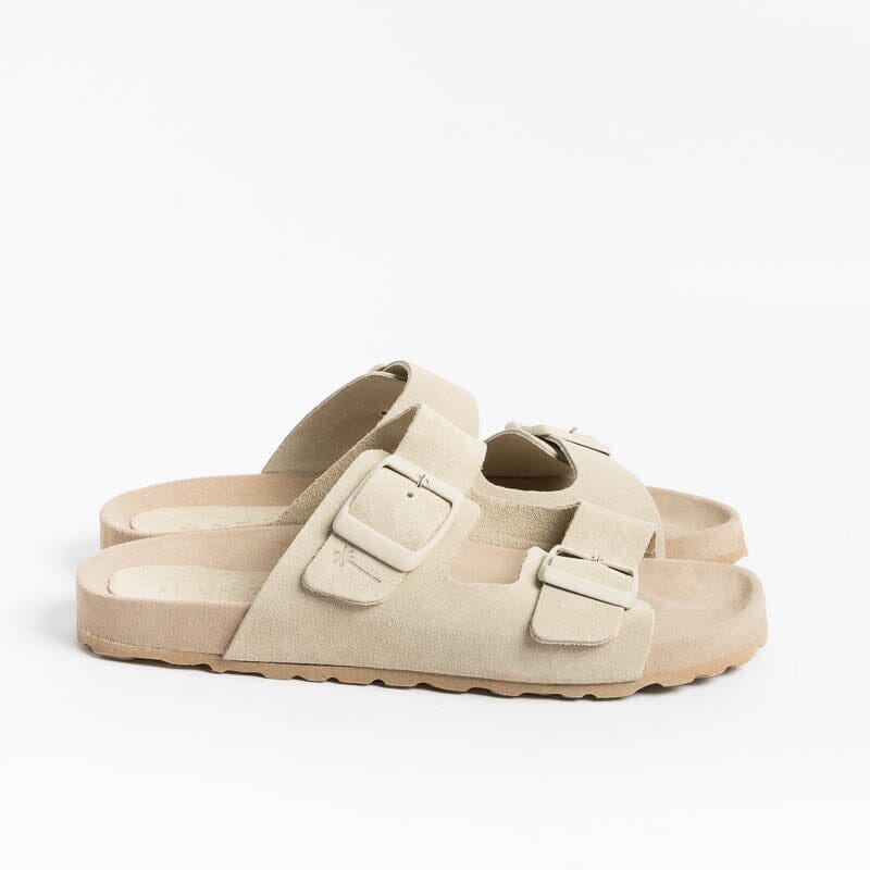 MANEBI - Sandali bassi - Traveller Sandals - Beige Scarpe Donna MANEBI