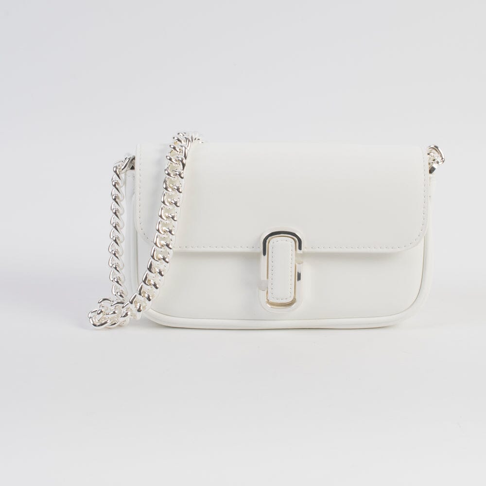 MARC JACOBS - H67L07FA22-188 - Mini bag - White Silver Borse Marc Jacobs