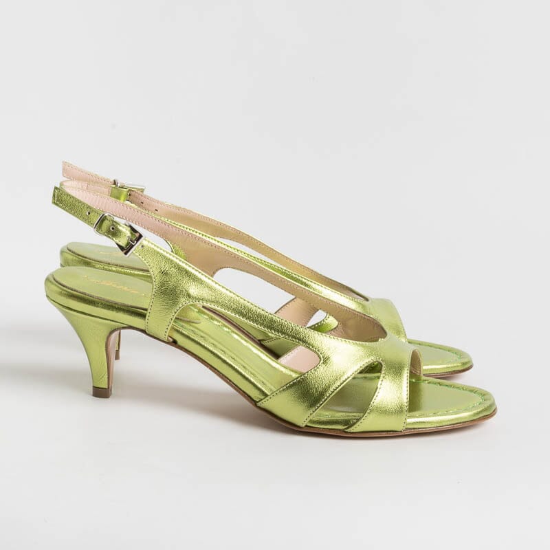 ANNA F. - Sandalo - 3664 - Laminato Lime Scarpe Donna Anna F.