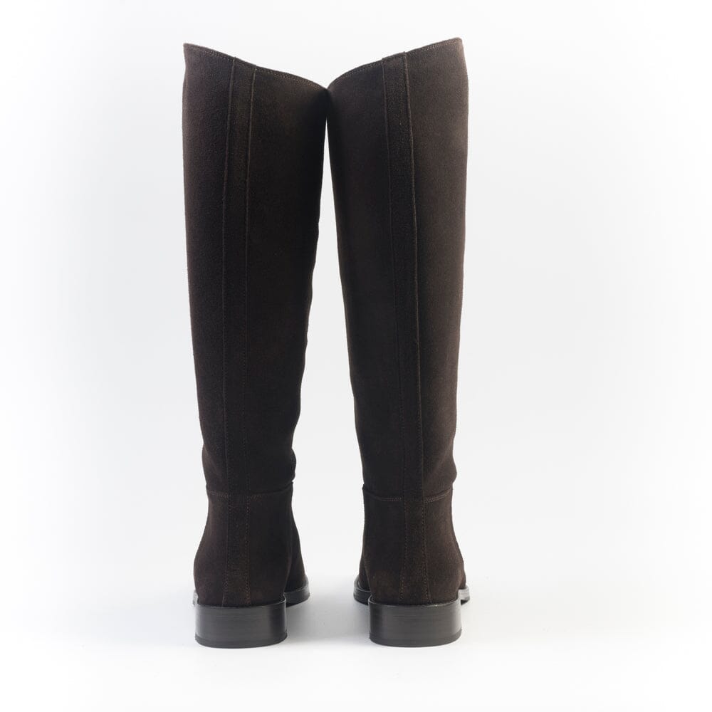 MARETTO - Stivale alla cavallerizza - 9623 - Camoscio Moro Scarpe Donna Maretto