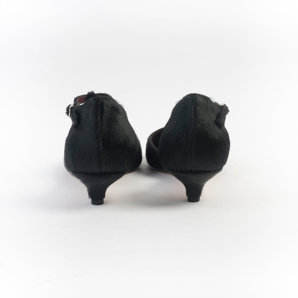 CHEVILLE - Decolletè - Isa - Nero Cavallino Scarpe Donna CHEVILLE