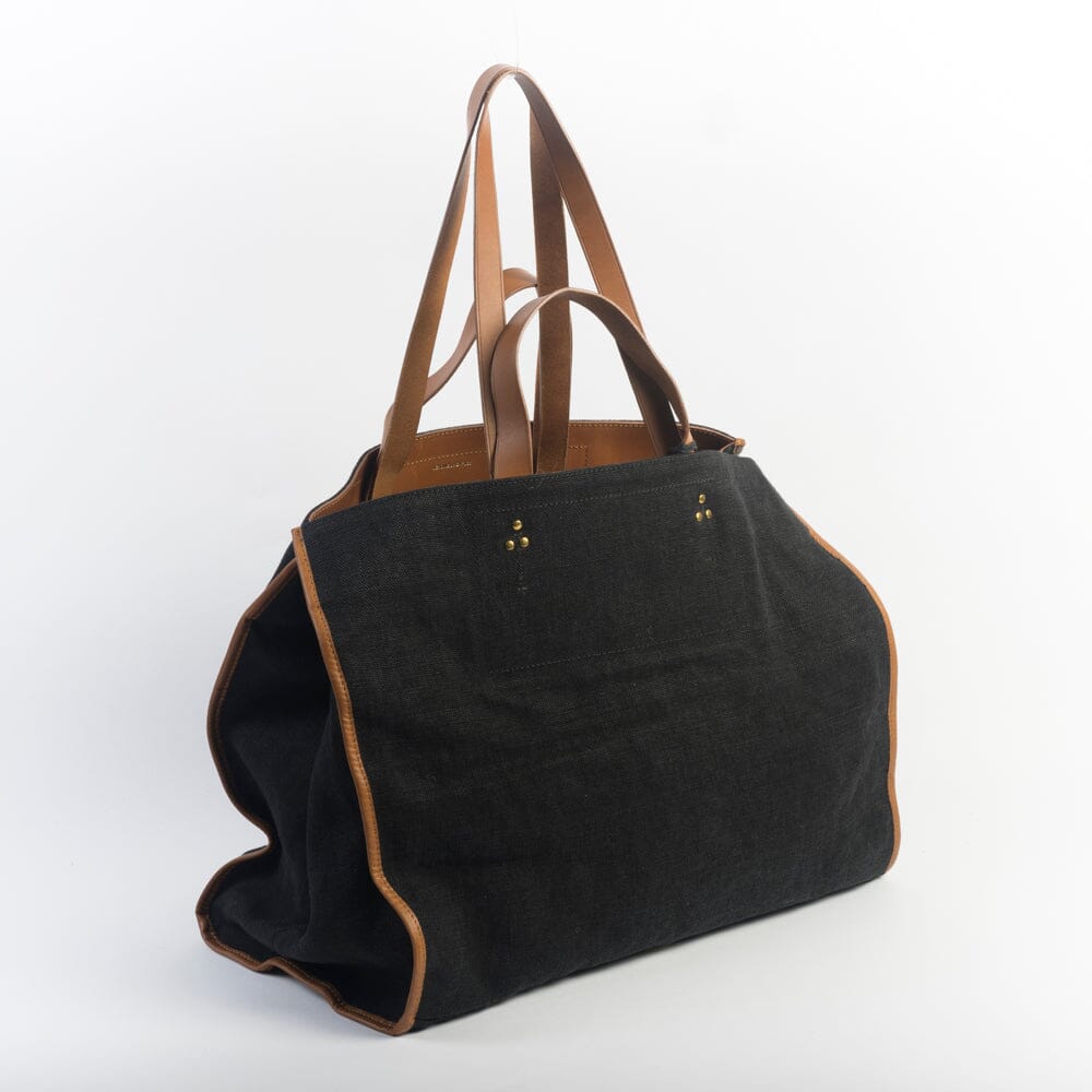 JEROME DREYFUSS - Borsa a spalla - Leon L - Lino Nero Borse Jerome Dreyfuss