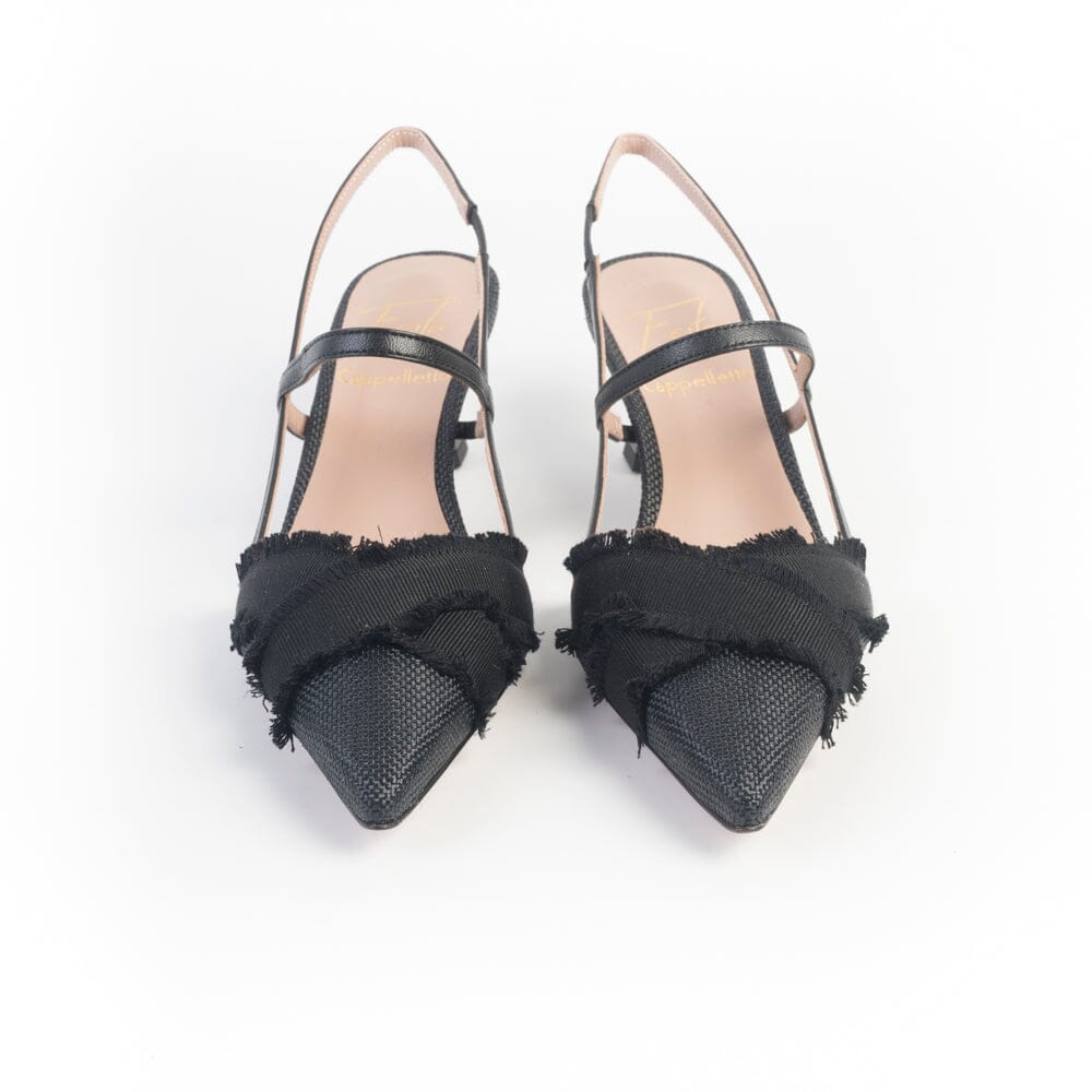 ROBERTO FESTA - Sling Back - Ixia - Nero Scarpe Donna Roberto Festa