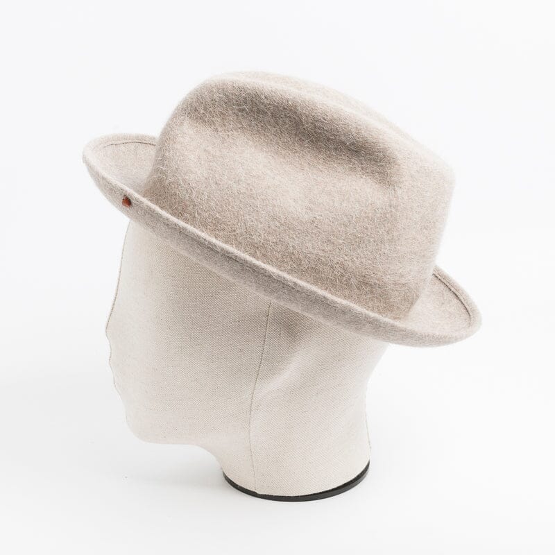 SUPER DUPER HATS - Hobo Rabbit Felt - Natural Raw Accessori Donna SUPER DUPER HATS