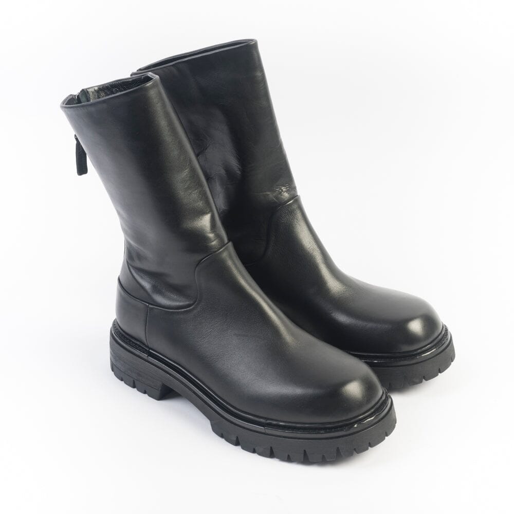 ELENA IACHI - Stivaletto - E4426 - Nero Zip Scarpe Donna Elena Iachi