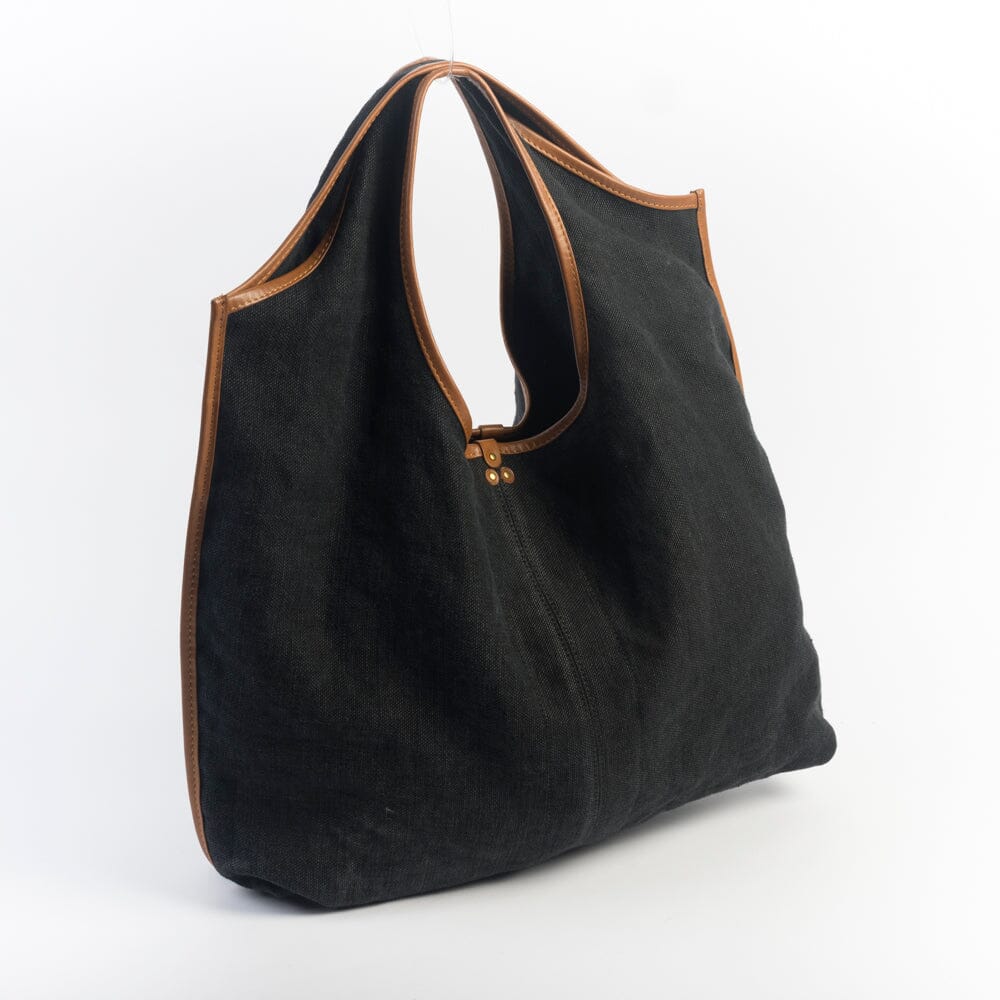 JEROME DREYFUSS - Borsa a spalla - Paco - Lino Nero Borse Jerome Dreyfuss