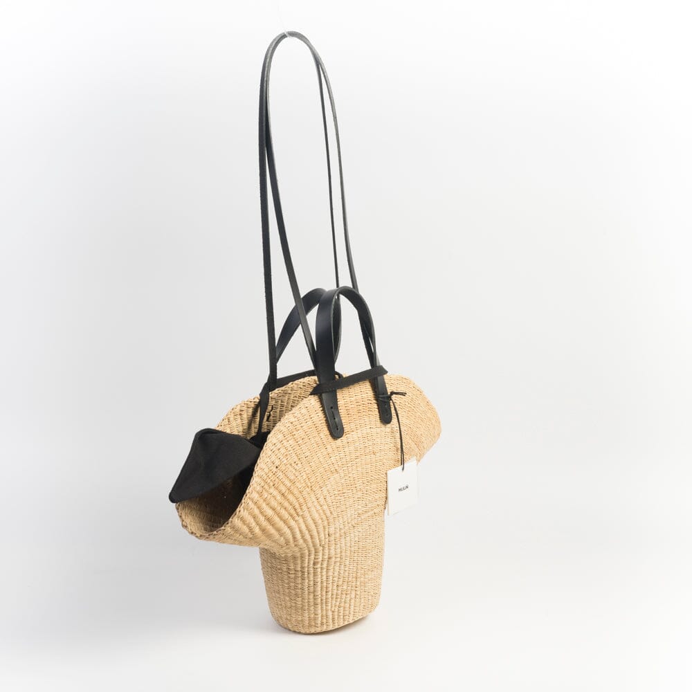 MUUÑ - Signora - Nero Naturale Borse MUUÑ