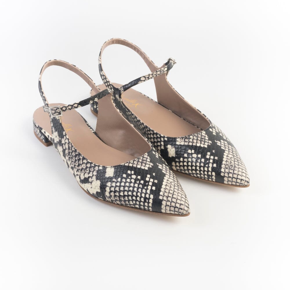 CHEVILLE - Sling Back - ALMA - Pitone Pietra Scarpe Donna CHEVILLE