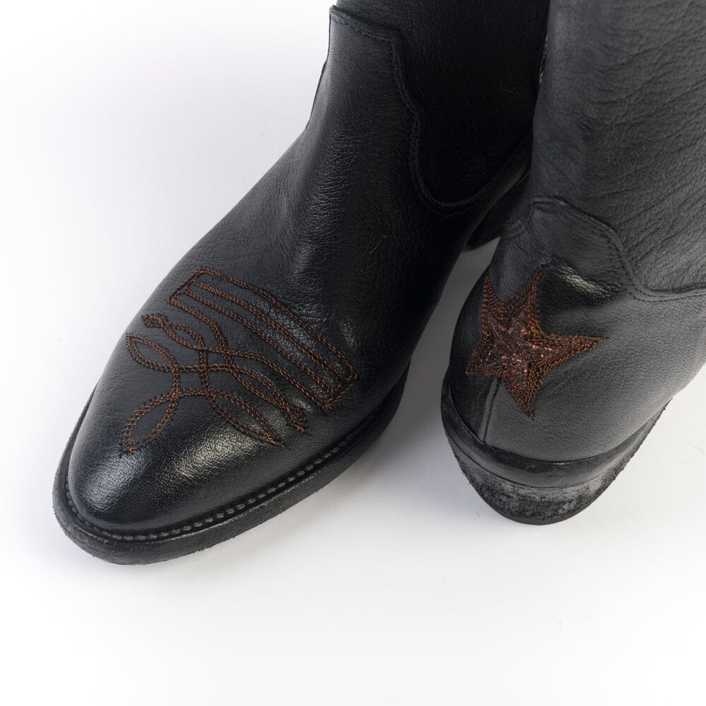 FAUZIAN JEUNESSE - Texano 3921 - Ignis - Nero Scarpe Donna FAUZIAN JEUNESSE - Collezione Donna