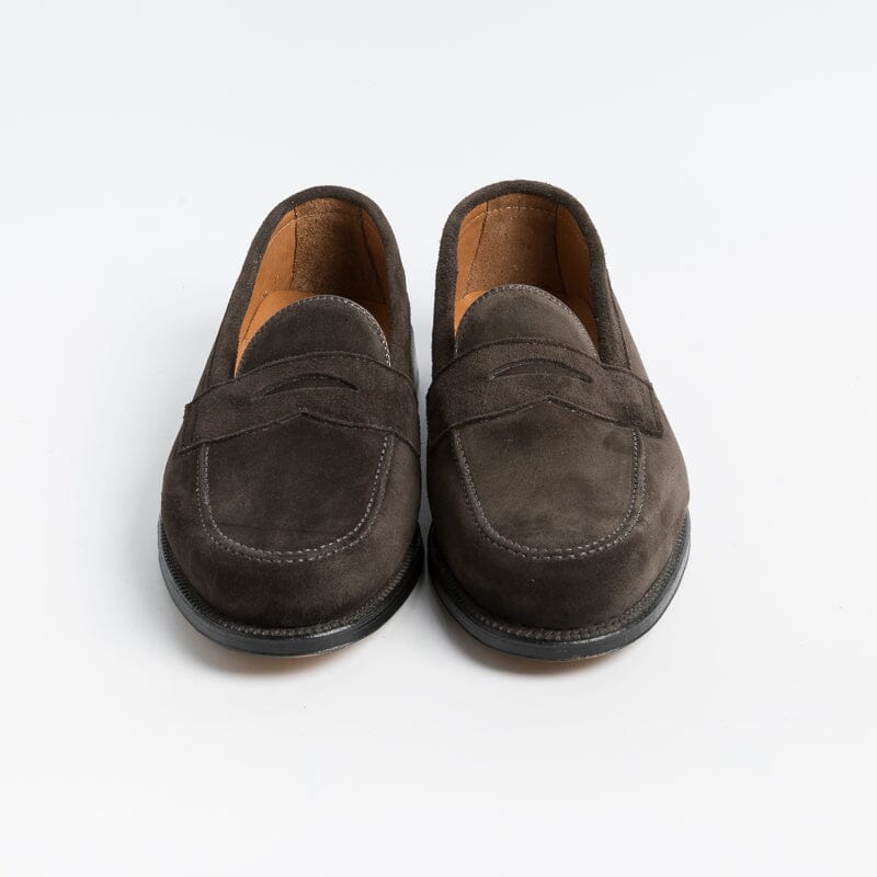 ALDEN - 67341 - Mocassino - Camoscio Dark Chocolate Scarpe Uomo Alden
