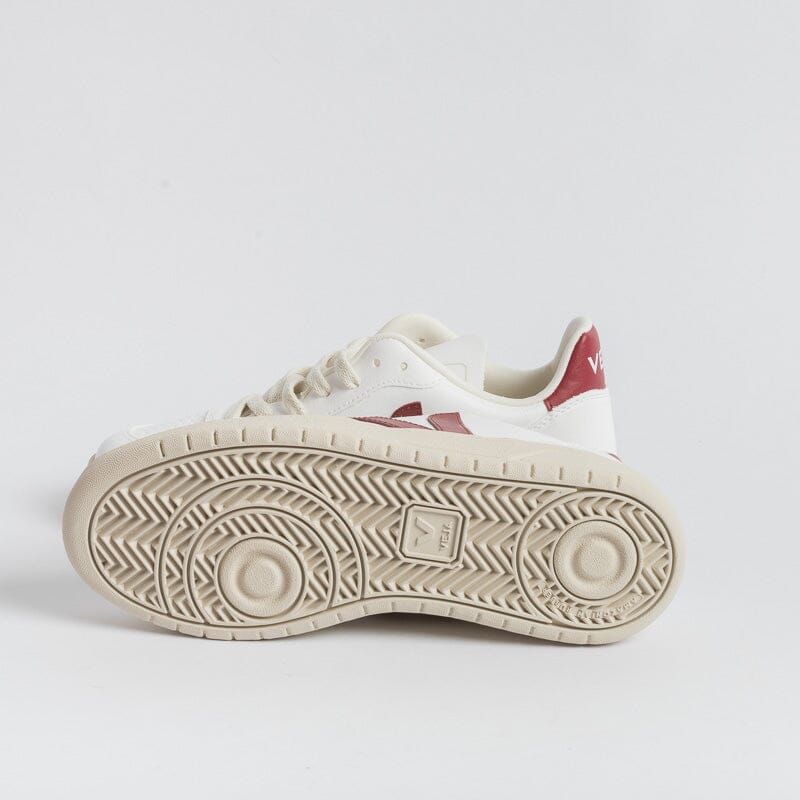 VEJA - V-10 VX0703279 - Bianco Bordeaux Marsala Scarpe Donna VEJA - Collezione Donna