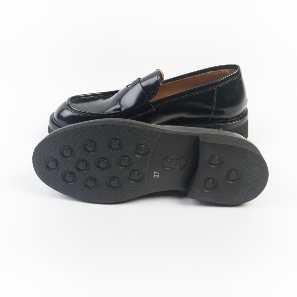 CAPPELLETTOSHOP - Mocassino - 3276 - Smart Nero Scarpe Donna CappellettoShop