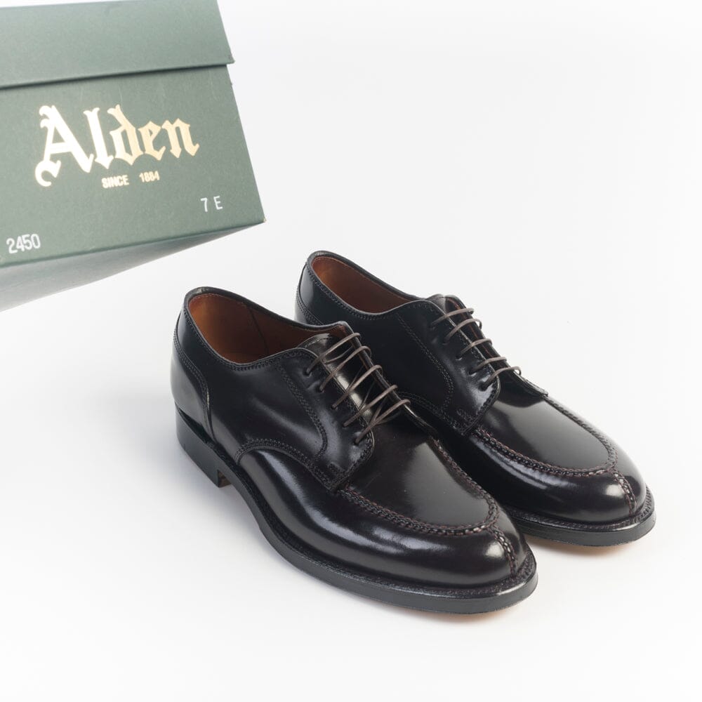 ALDEN - 2450 - Derby Norvegese - Horween Shell Cordovan Scarpe Uomo Alden
