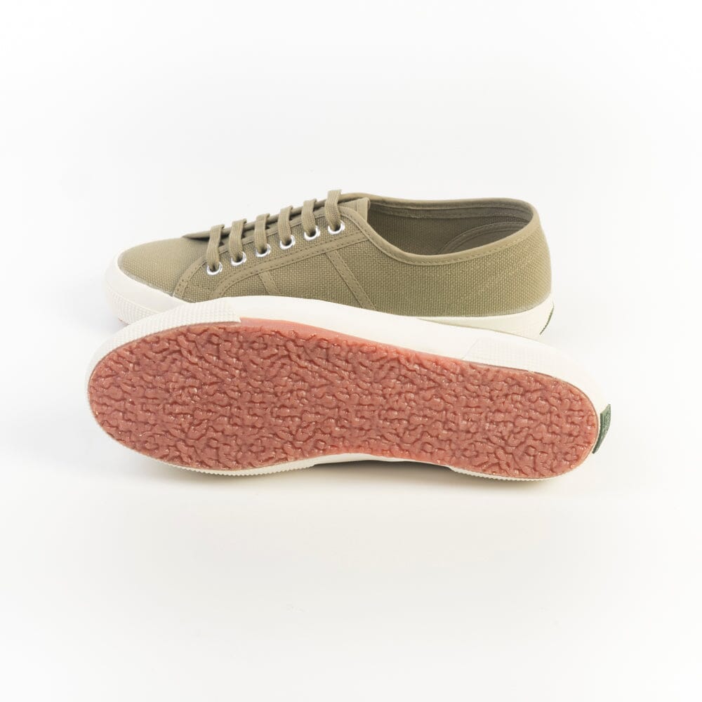 SUPERGA - SNEAKERS 1925 S 2168RW - Green Tortora Scarpe Uomo SUPERGA - Collezione Uomo