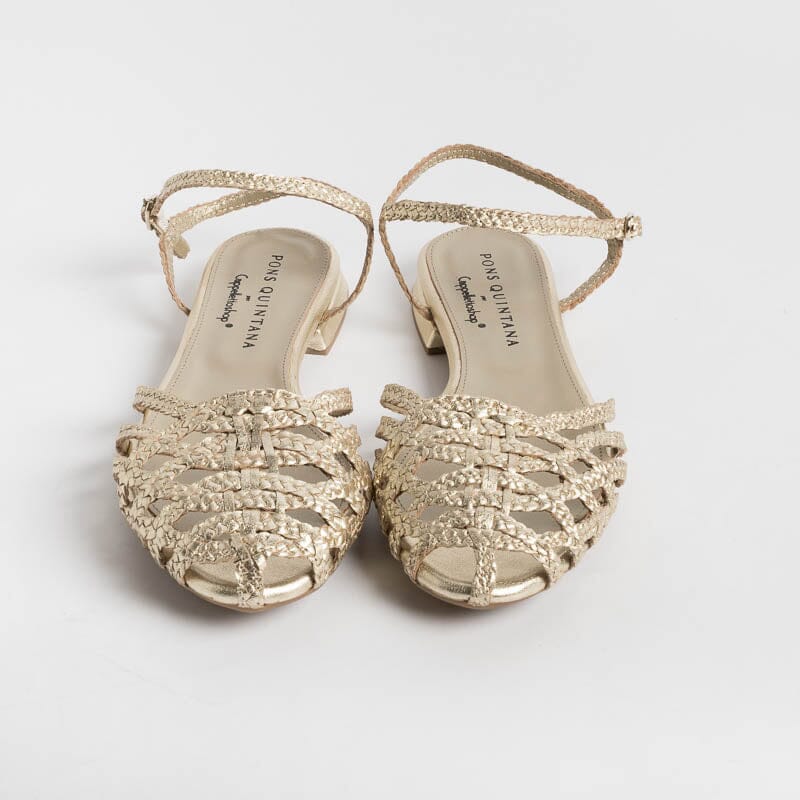 PONS QUINTANA - Sandali bassi ELBA 10308 - Platino Scarpe Donna PONS QUINTANA