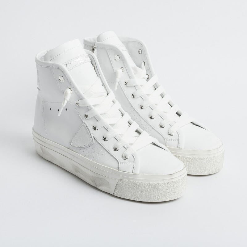PHILIPPE MODEL - Sneakers PHHD V001 - Paris High - Bianco Scarpe Donna Philippe Model Paris