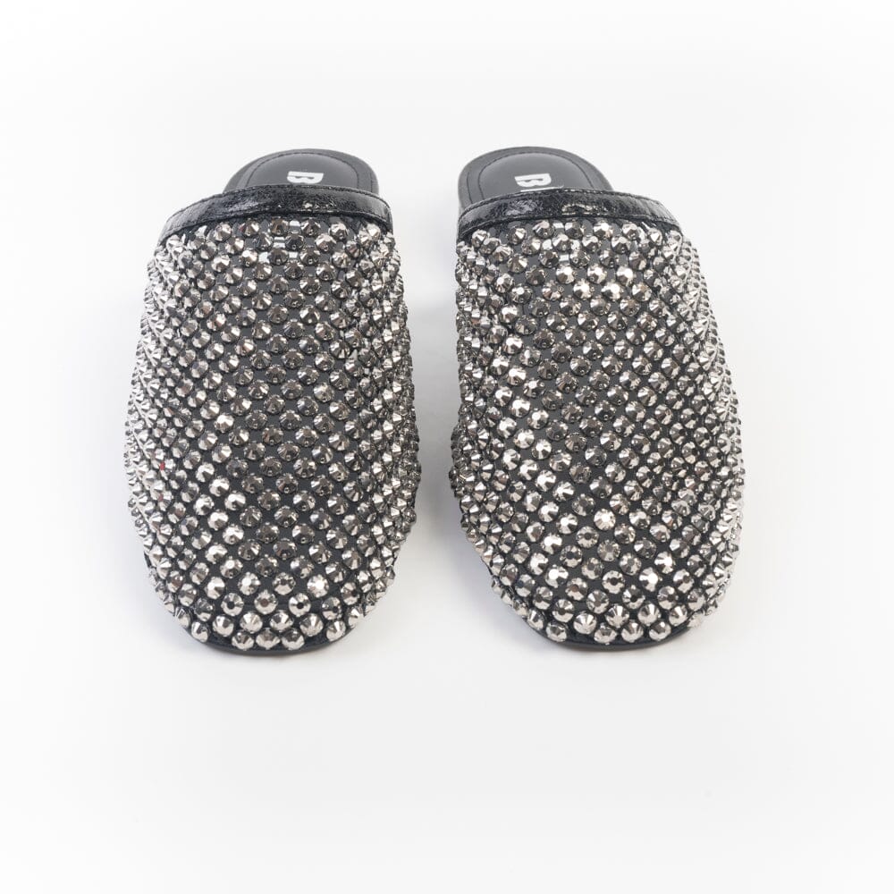 BIBI LOU - Mules - Jay 953 - Swarovski Nero Scarpe Donna BIBI LOU
