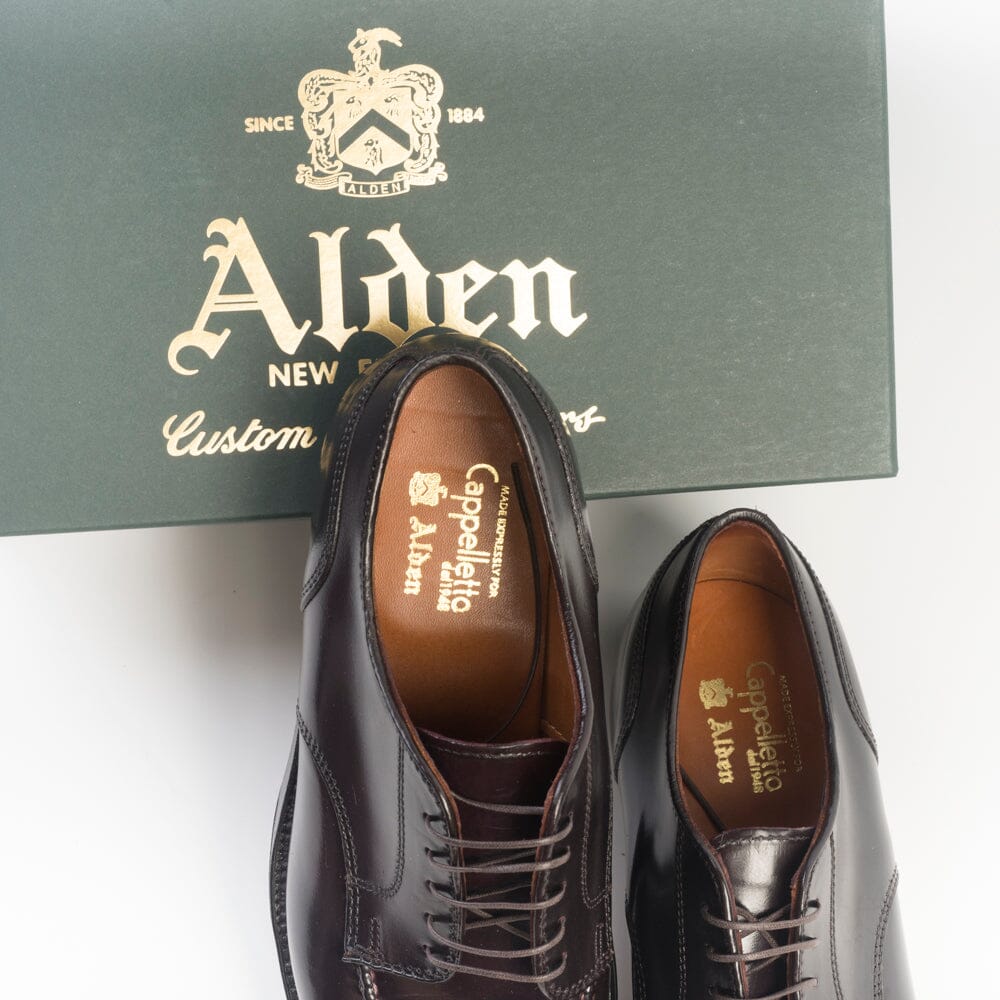 ALDEN - 2450 - Derby Norvegese - Horween Shell Cordovan Scarpe Uomo Alden