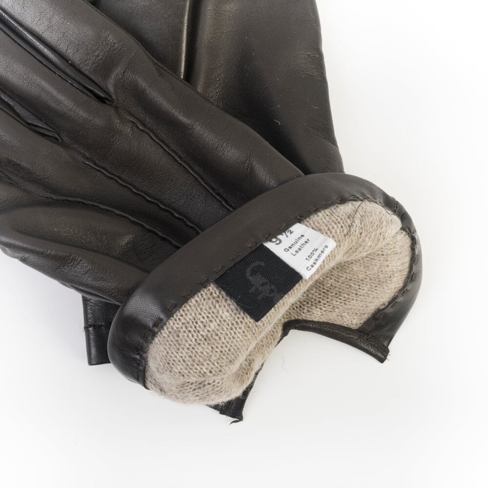 Cappellettoshop - Guanti Pelle Tre Cordoni - Testa di Moro Accessori Uomo CappellettoShop