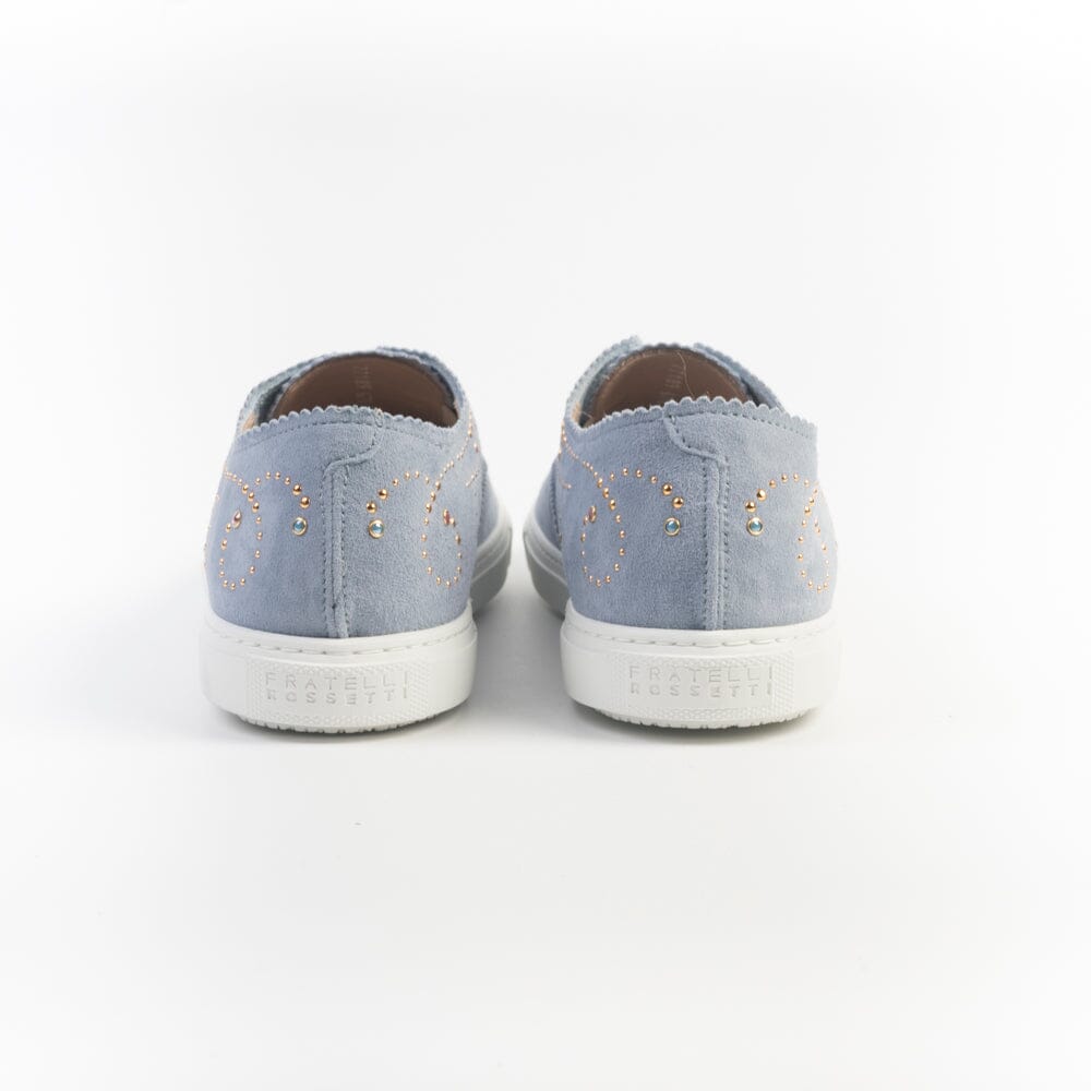 FRATELLI ROSSETTI - Sneakers - 77189 - Sidney - Ricamo Celeste Scarpe Donna Fratelli Rossetti - Collezione Donna