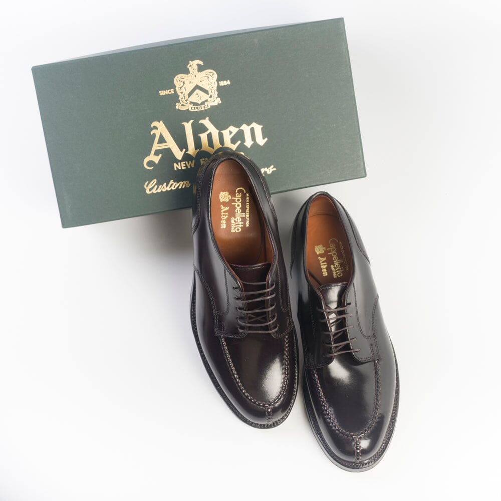 ALDEN - 2450 - Norwegian Derby - Horween Shell Cordovan